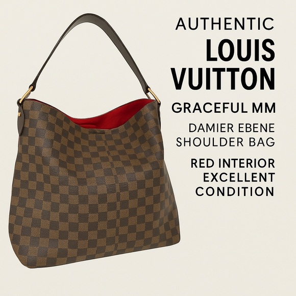 Louis Vuitton Handbags - Louis Vuitton Brown Damier Ebene Shoulder Bag